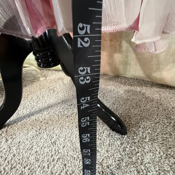 📌CLOSET FULL 4TH OF JULY Stars & Stripe Chiffon Dress with Underdress - Picture 9 of 14